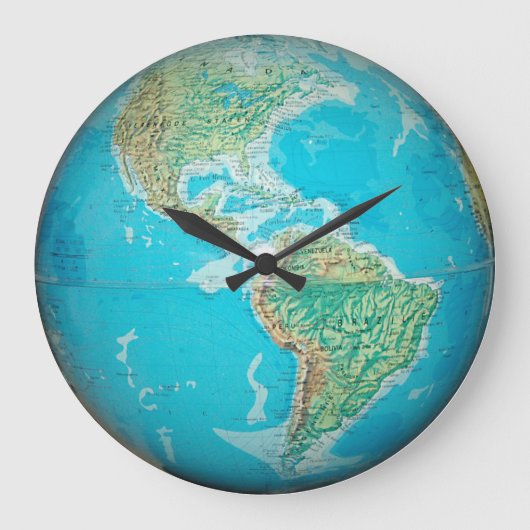 Grande Horloge Ronde Earth Globe 1 (Recto)