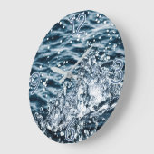 Grande Horloge Ronde Eau (Angle)