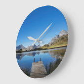 Grande Horloge Ronde Eau | Lai da Vons Suisse (Angle)