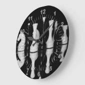 Grande Horloge Ronde Échecs (Angle)