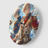 Grande Horloge Ronde Echoes of War : Whispers of Peace (Angle)