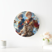 Grande Horloge Ronde Echoes of War : Whispers of Peace (Maison)