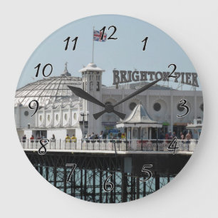 Grande Horloge Ronde Éclairez le palais marin R-U