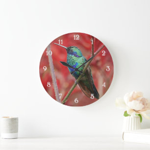 Grande Horloge Ronde Éclat Iridescendant