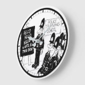 Grande Horloge Ronde École de police britannique (Angle)