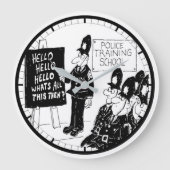 Grande Horloge Ronde École de police britannique (Recto)