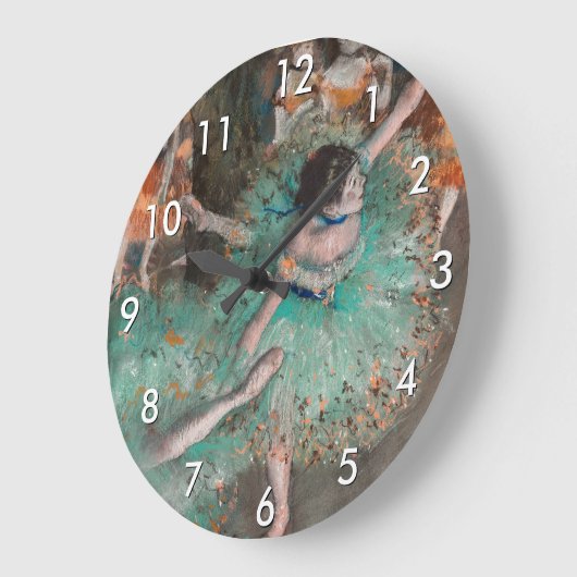 Grande Horloge Ronde Edgar Degas - Swaying Dancer / Danseuse en vert (Angle)