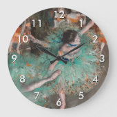 Grande Horloge Ronde Edgar Degas - Swaying Dancer / Danseuse en vert (Recto)