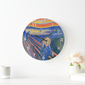 Grande Horloge Ronde Edvard Munch - The Scream 1895 (Maison)