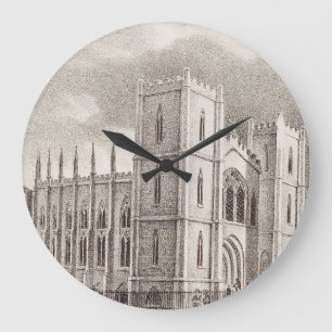 Grande Horloge Ronde Église chrétienne médiévale