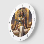 GRANDE HORLOGE RONDE EGYPCIEN (Angle)