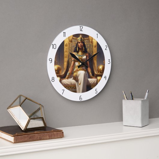 GRANDE HORLOGE RONDE EGYPCIEN (Bureau)