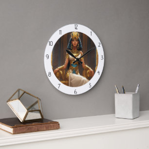 GRANDE HORLOGE RONDE ÉGYPTIEN