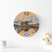 GRANDE HORLOGE RONDE EILEAN DONAN (Maison)