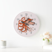 Grande Horloge Ronde Elegant (Maison)