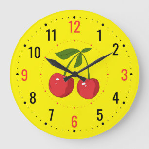 Grande Horloge Ronde Élégant décor de restaurant et de café - Meilleure