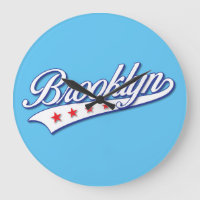 Elégante couleur bleue Brooklyn Swoosh Conception 