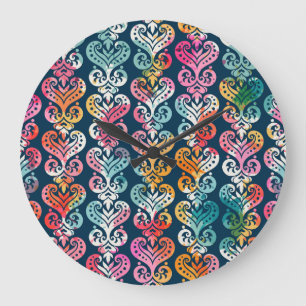 Grande Horloge Ronde Éléments décoratifs, design motif polyvalent.