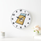 Grande Horloge Ronde Email Envelope Digital Mail and Newsletter (Maison)