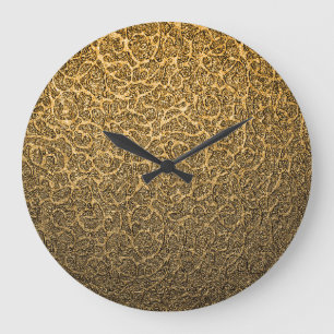 Grande Horloge Ronde Emballage De Luxe, Points Forts Lumineux.