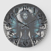 Grande Horloge Ronde Enchanteuse éclipsée (Recto)