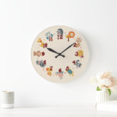 Grande Horloge Ronde Enfants (Maison)