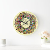 Grande Horloge Ronde Enfants du monde (Maison)