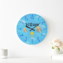 Enfants Motif nautique mur personnalisé