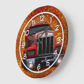 Grande Horloge Ronde Enfer d'un camion (Angle)