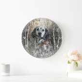 Grande Horloge Ronde English Setter  (Maison)