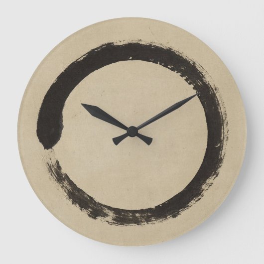 Grande Horloge Ronde Enso par Taido Shufu (Recto)
