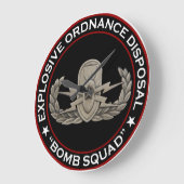 Grande Horloge Ronde EOD Senior Bomb Squad (Angle)