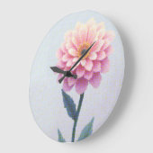 Grande Horloge Ronde Ephémère Pétal (Angle)