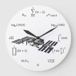 Grande Horloge Ronde Équations et notes mathématiques