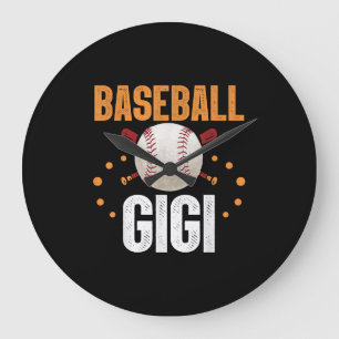Grande Horloge Ronde Équipe de baseball Gigi