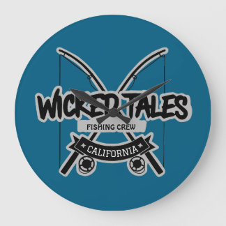 Grande Horloge Ronde Équipe de pêche de Wicked Tales