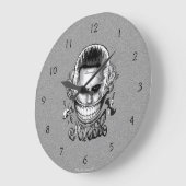 Grande Horloge Ronde Équipe de suicide | Joker Smile (Angle)