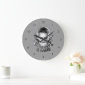 Grande Horloge Ronde Équipe de suicide | Joker Smile (Maison)