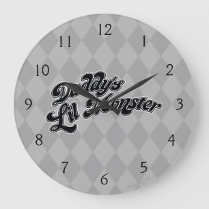 Grande Horloge Ronde Équipe de suicide   Le monstre Lil de papa