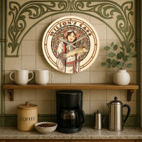 Ere victorienne Art Nouveau Mucha Café Café Café