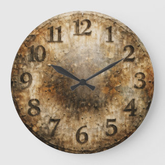 Grande Horloge Ronde Érosion du temps