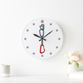 Grande Horloge Ronde Escalade de roche avec dessin rapide (Maison)