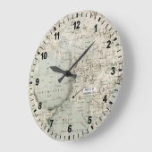 GRANDE HORLOGE RONDE ESPACE : MOON MAP, 1972 (Angle)