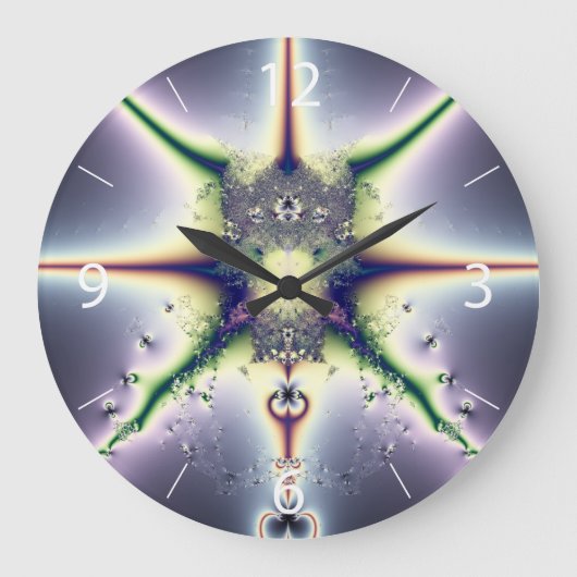 Grande Horloge Ronde Espace Violet (Recto)