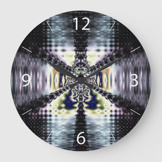 Grande Horloge Ronde Espace Violet (Recto)
