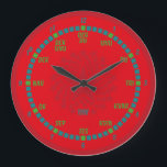 GRANDE HORLOGE RONDE ESPERANTO LANGUAGE BY MASANSER PIXELAT<br><div class="desc">ESPERANTO LANGUAGE BY MASANSER PIXELAT

PIXELAT / CLOCK TILDE / LEX / GEOMESKY
A b c d e f g h i j k l m n ñ o p q r s t u v w x y z</div>