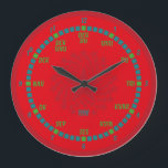 GRANDE HORLOGE RONDE ESPERANTO LANGUAGE BY MASANSER PIXELAT<br><div class="desc">ESPERANTO LANGUAGE BY MASANSER PIXELAT

PIXELAT / CLOCK TILDE / LEX / GEOMESKY
A b c d e f g h i j k l m n ñ o p q r s t u v w x y z</div>