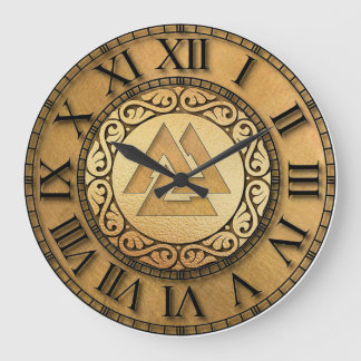 Grande Horloge Ronde Esprit de Viking