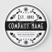 Grande Horloge Ronde Established Business Name, Decorative  (Recto)