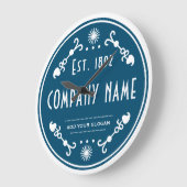 Grande Horloge Ronde Established Business Name, Decorative (Angle)